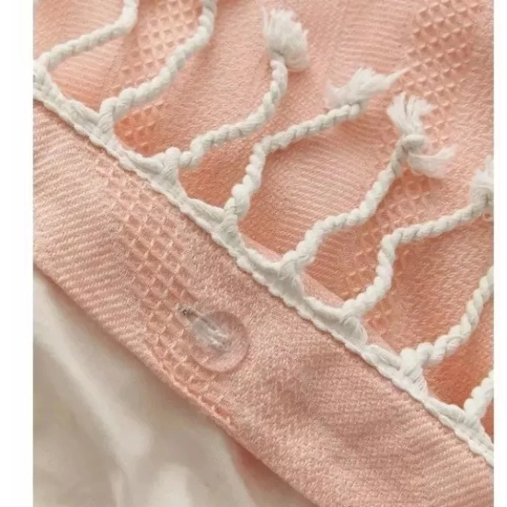 NWOT UO Sunrize Tassel Duvet Cover Twin